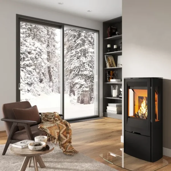 TermaTech TT30G brændeovn med sideglas