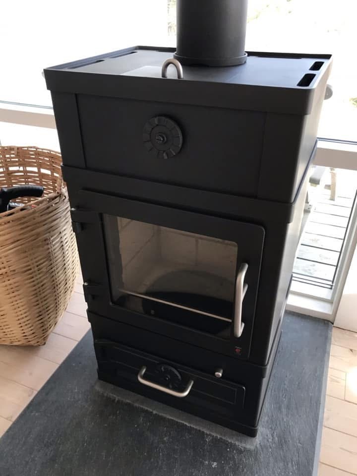 LOTUS 2060 grundmodel brændeovn - Billede 4