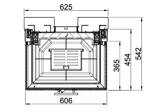 Spartherm Premium A 3RL 60h pejseindsats - Billede 8
