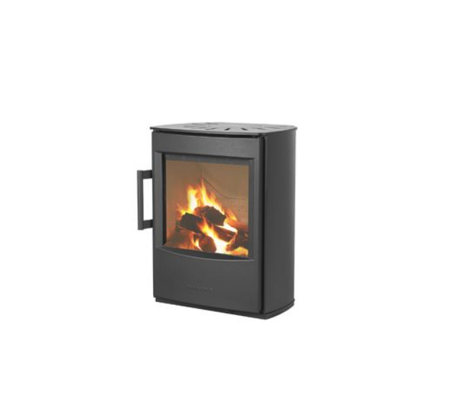 WIKING Mini 2 væghængt brændeovn (inkl. vægbeslag)