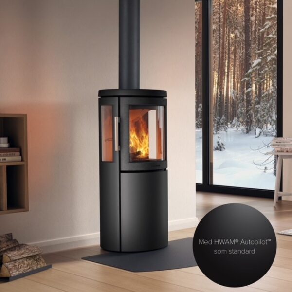 HWAM 2630C brændeovn med sideglas