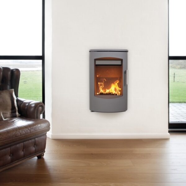 HETA Scan-Line 7C væghængt brændeovn