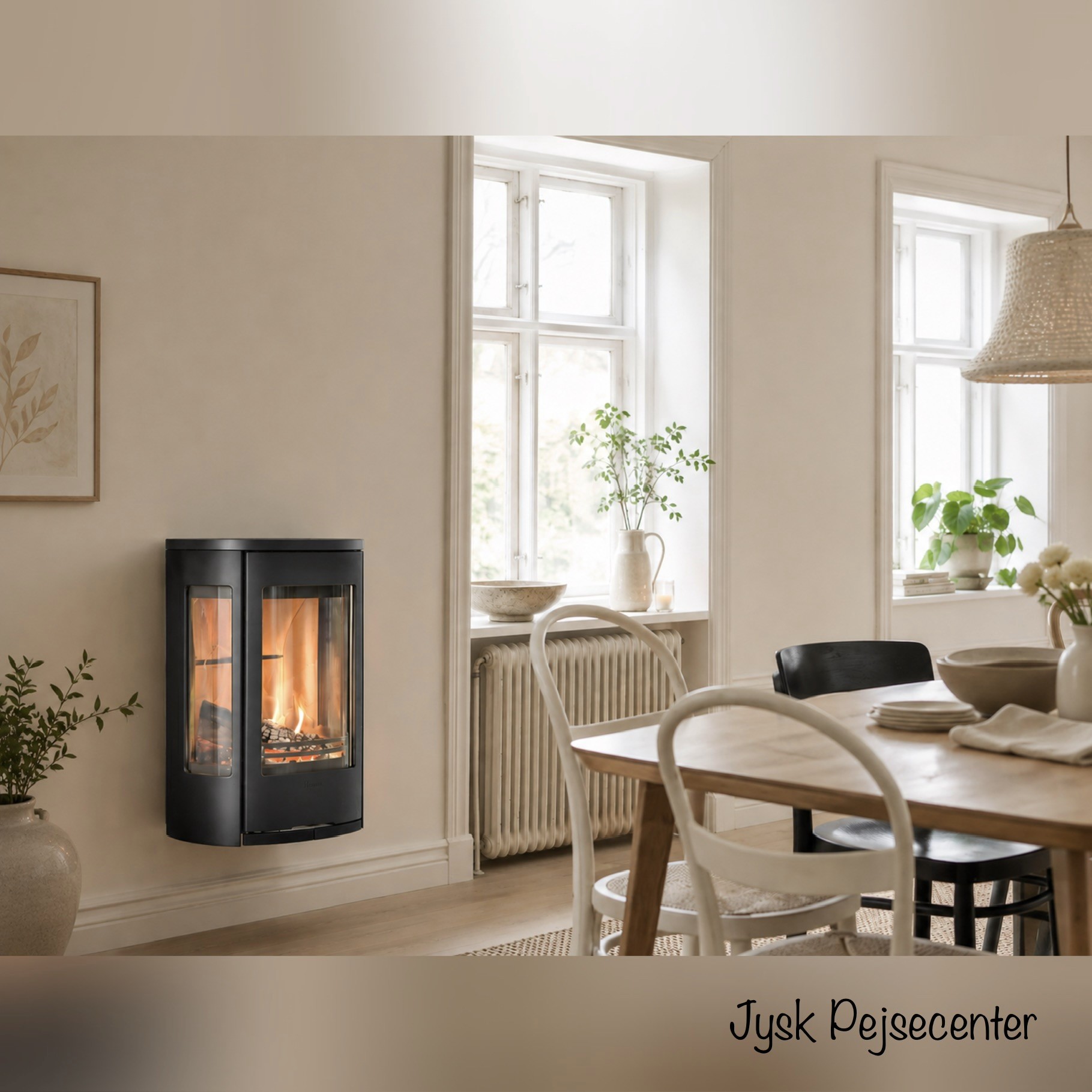 Contura 856W brændeovn med sideglas