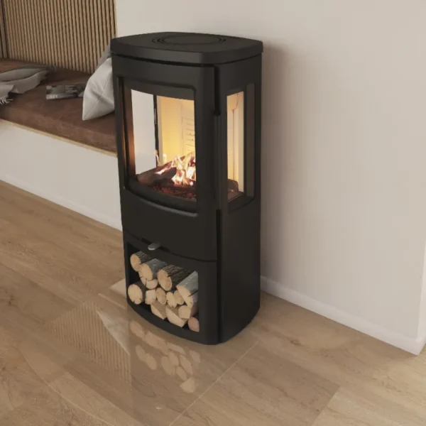 TermaTech TT44G brændeovn med sideglas