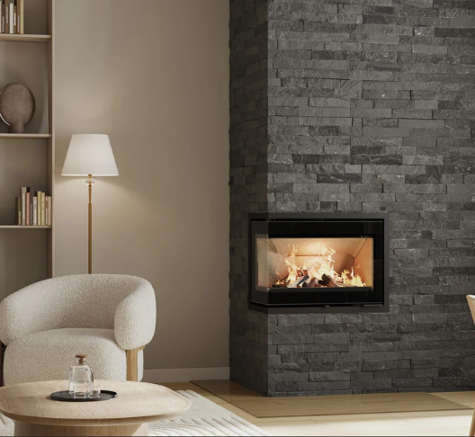 HWAM I40/56M pejseindsats med vinkellåge