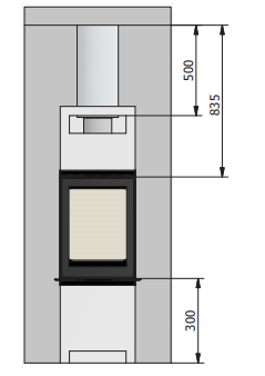 RAIS 600 RD Pejseindsats - Billede 5
