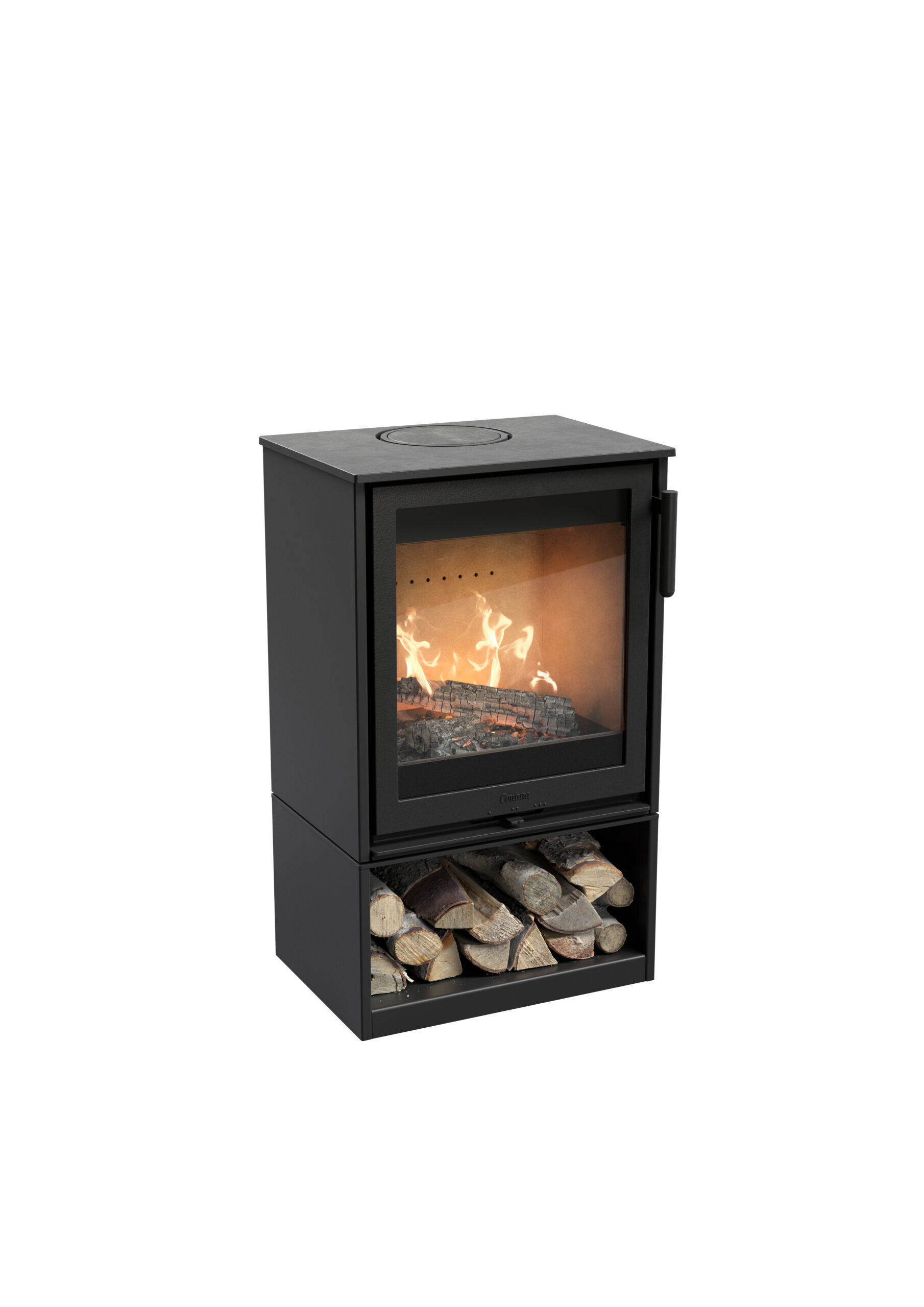 Contura 210 med brænderum