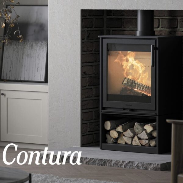 Contura 210 med brænderum