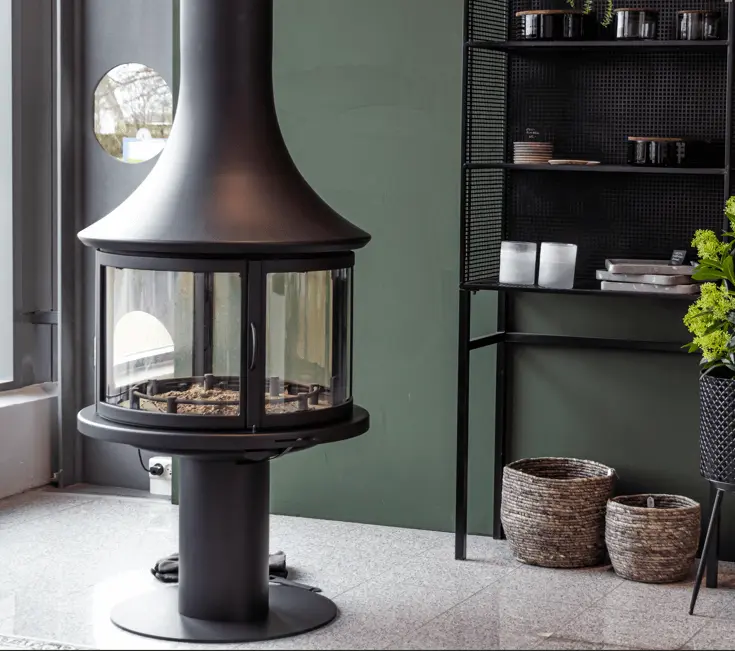 Lea 998 piedestal brændeovn