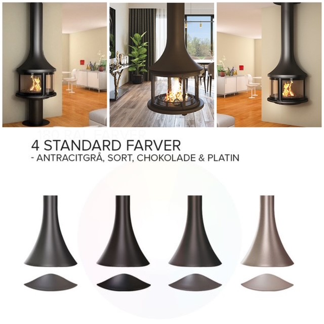 JC Bordelet LEA 998 brændeovn - Billede 3