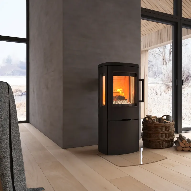 TermaTech TT44HG brændeovn med sideglas - Billede 2