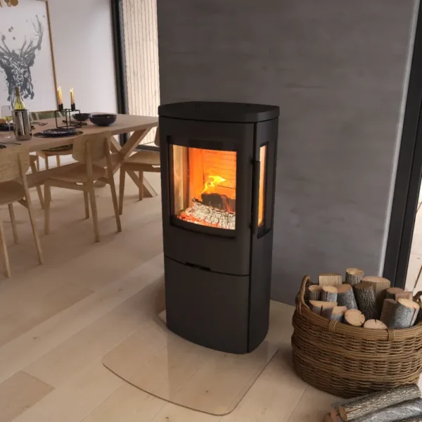 TermaTech TT44HG brændeovn med sideglas