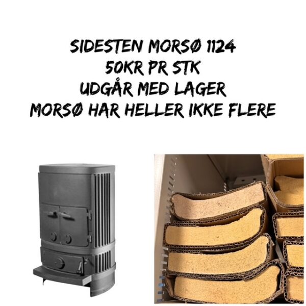 Morsø 1124 Sidesten