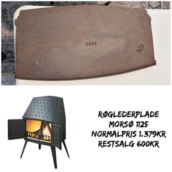 Morsø 1125 Røglederplade