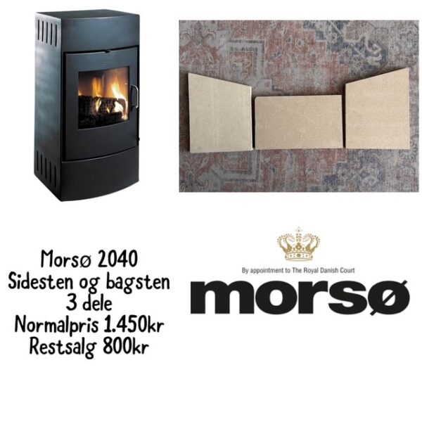 Morsø 2040 sidesten og bagsten