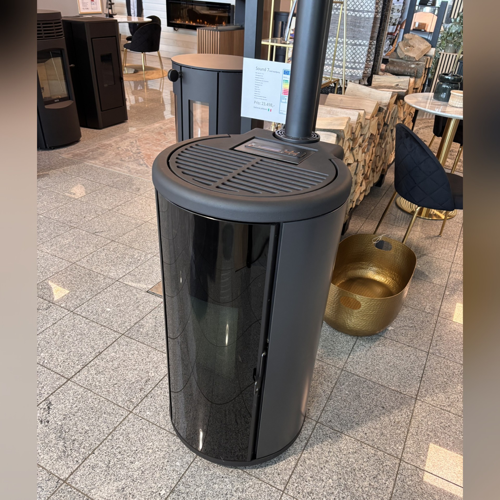 Ecoteck Pilleovn Sound 7 Udstillingsmodel