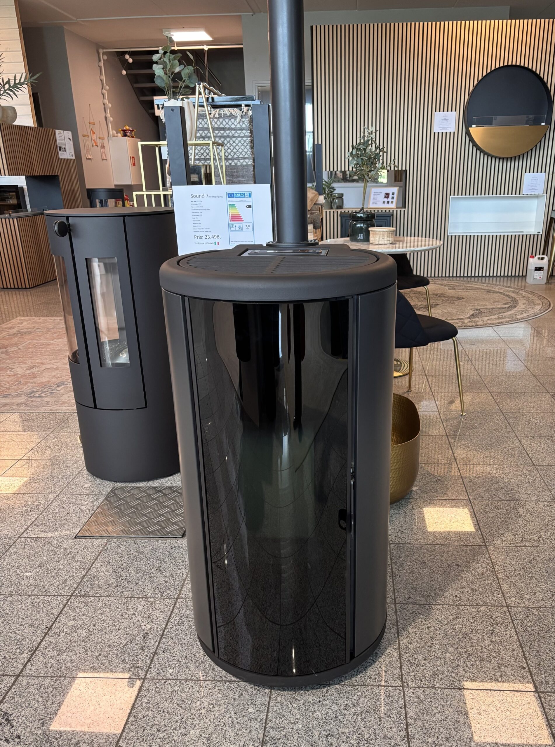 Ecoteck Pilleovn Sound 7 Udstillingsmodel - Billede 2